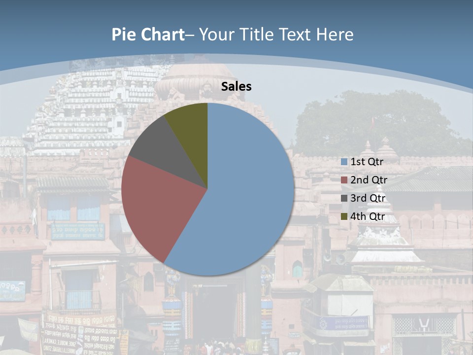 Crowds Thronging The Market Square In Front Of Jagannath Hindu Temple. Puri, Orissa, India. 12Th Century Ad PowerPoint Template