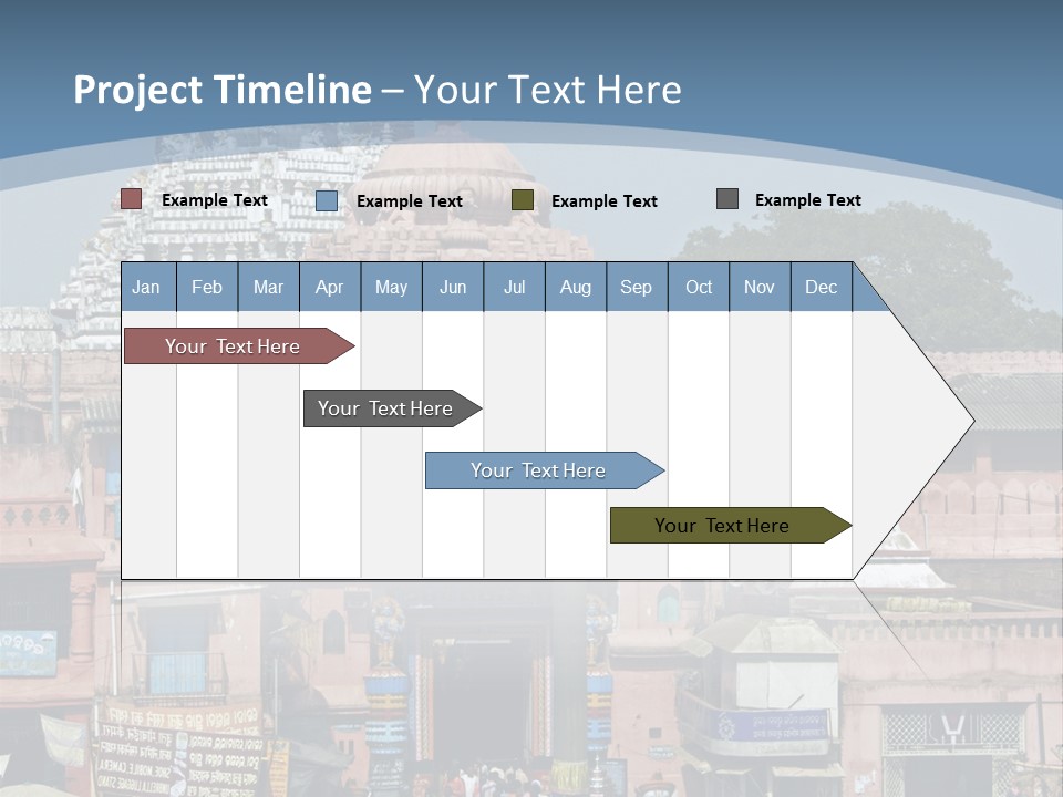 Crowds Thronging The Market Square In Front Of Jagannath Hindu Temple. Puri, Orissa, India. 12Th Century Ad PowerPoint Template
