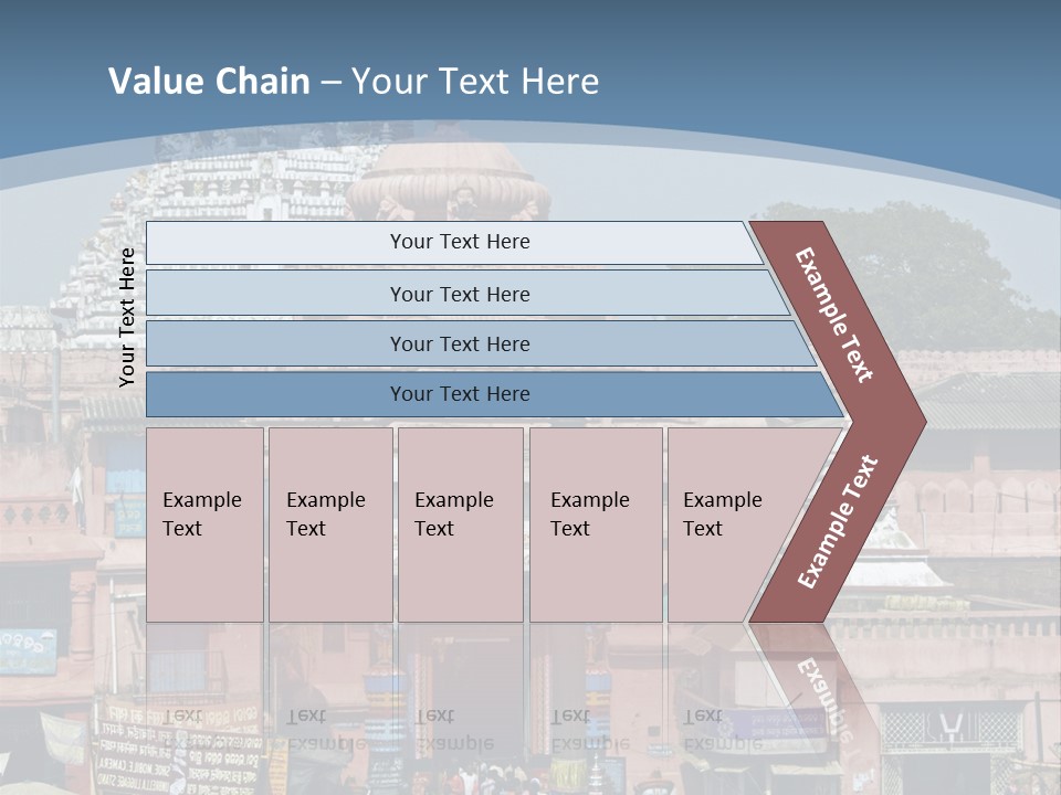 Crowds Thronging The Market Square In Front Of Jagannath Hindu Temple. Puri, Orissa, India. 12Th Century Ad PowerPoint Template