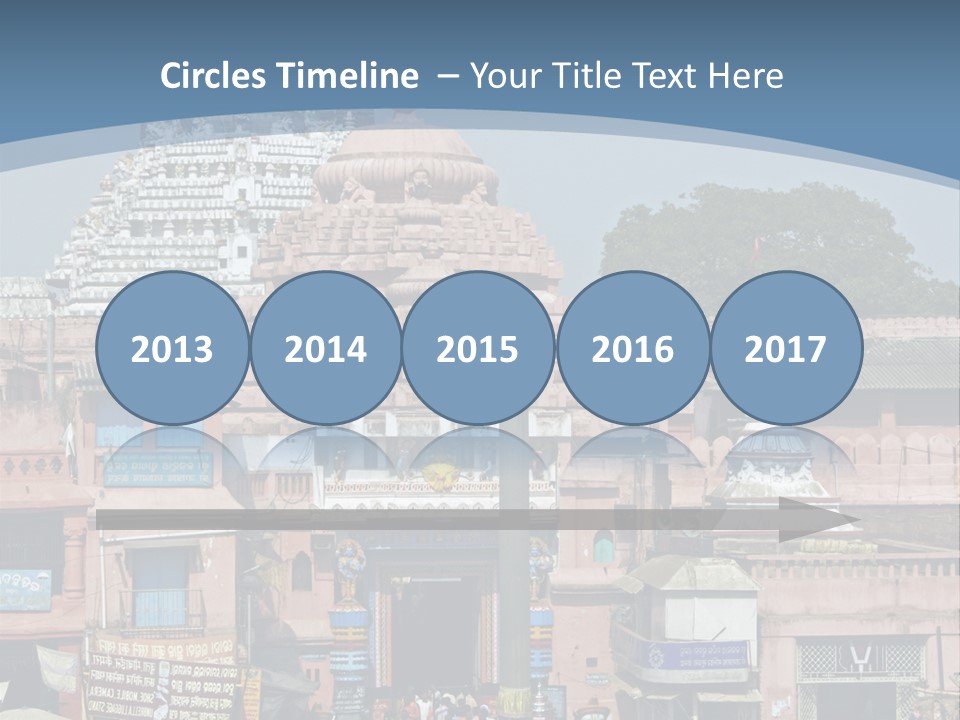 Crowds Thronging The Market Square In Front Of Jagannath Hindu Temple. Puri, Orissa, India. 12Th Century Ad PowerPoint Template