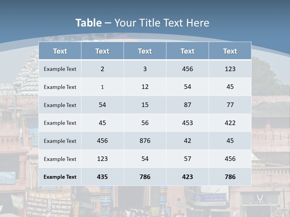 Crowds Thronging The Market Square In Front Of Jagannath Hindu Temple. Puri, Orissa, India. 12Th Century Ad PowerPoint Template