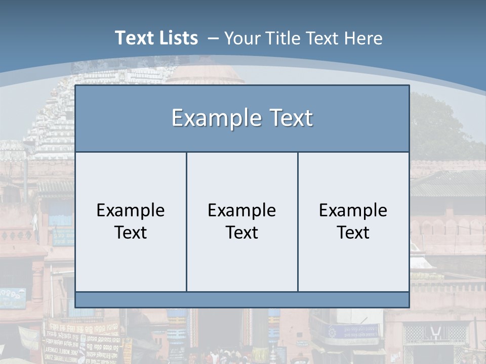Crowds Thronging The Market Square In Front Of Jagannath Hindu Temple. Puri, Orissa, India. 12Th Century Ad PowerPoint Template