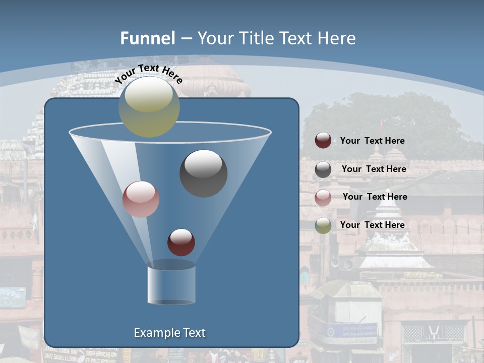 Crowds Thronging The Market Square In Front Of Jagannath Hindu Temple. Puri, Orissa, India. 12Th Century Ad PowerPoint Template