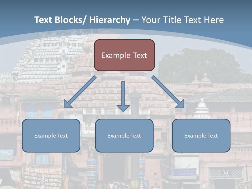 Crowds Thronging The Market Square In Front Of Jagannath Hindu Temple. Puri, Orissa, India. 12Th Century Ad PowerPoint Template