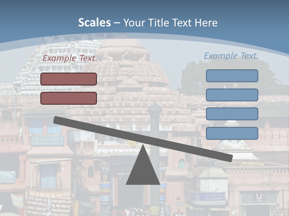 Crowds Thronging The Market Square In Front Of Jagannath Hindu Temple. Puri, Orissa, India. 12Th Century Ad PowerPoint Template