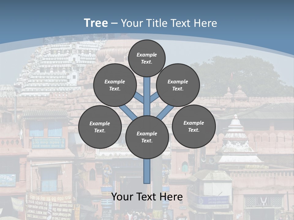 Crowds Thronging The Market Square In Front Of Jagannath Hindu Temple. Puri, Orissa, India. 12Th Century Ad PowerPoint Template