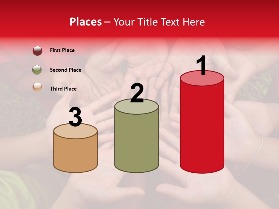 Multicultural Hands PowerPoint Template