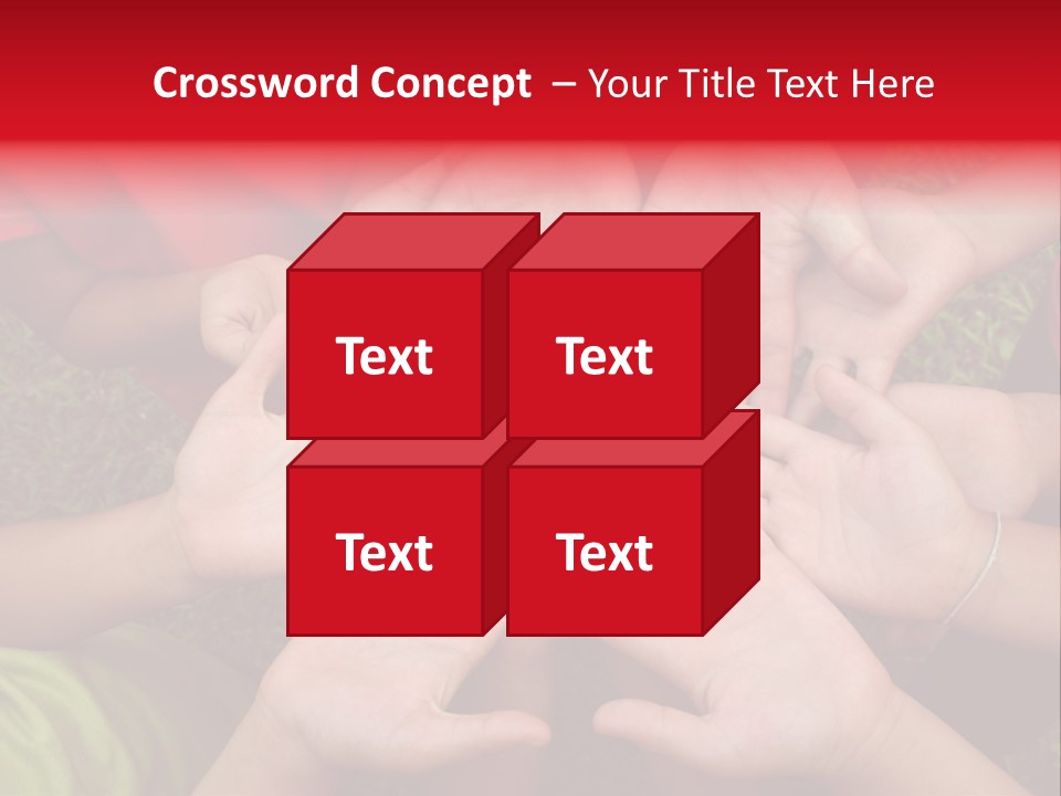 Multicultural Hands PowerPoint Template