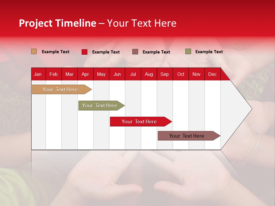 Multicultural Hands PowerPoint Template