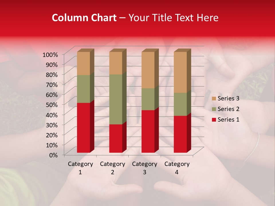 Multicultural Hands PowerPoint Template