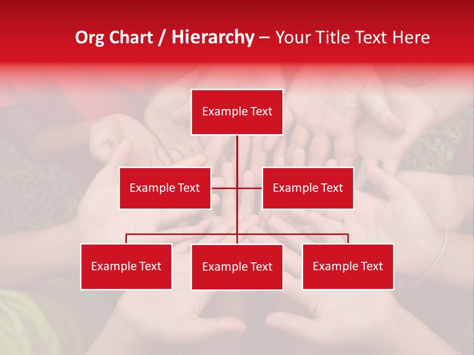 Multicultural Hands PowerPoint Template