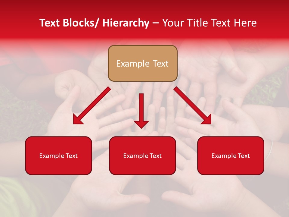 Multicultural Hands PowerPoint Template