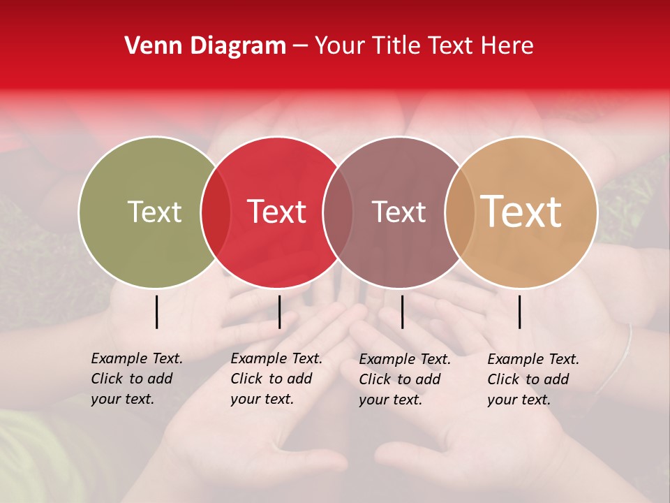 Multicultural Hands PowerPoint Template