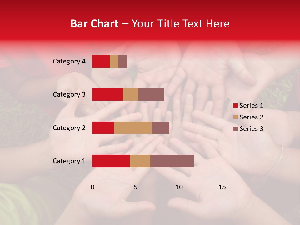 Multicultural Hands PowerPoint Template