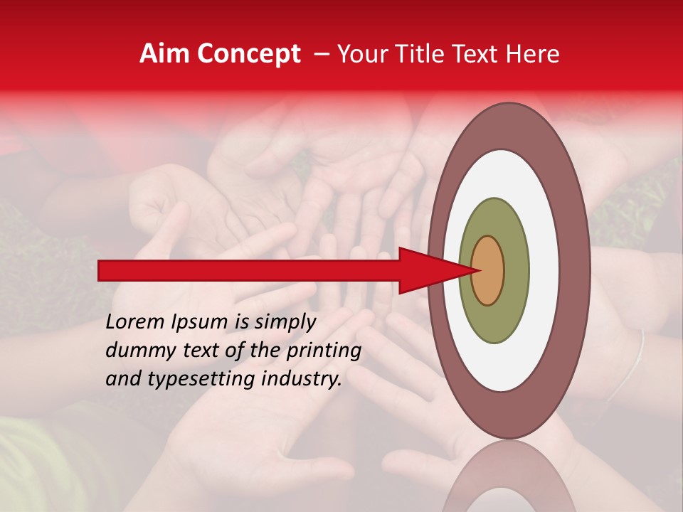 Multicultural Hands PowerPoint Template