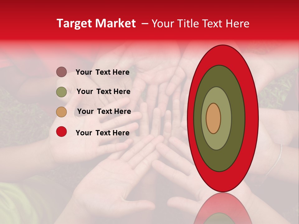 Multicultural Hands PowerPoint Template