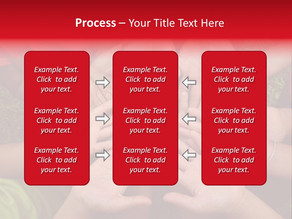 Multicultural Hands PowerPoint Template
