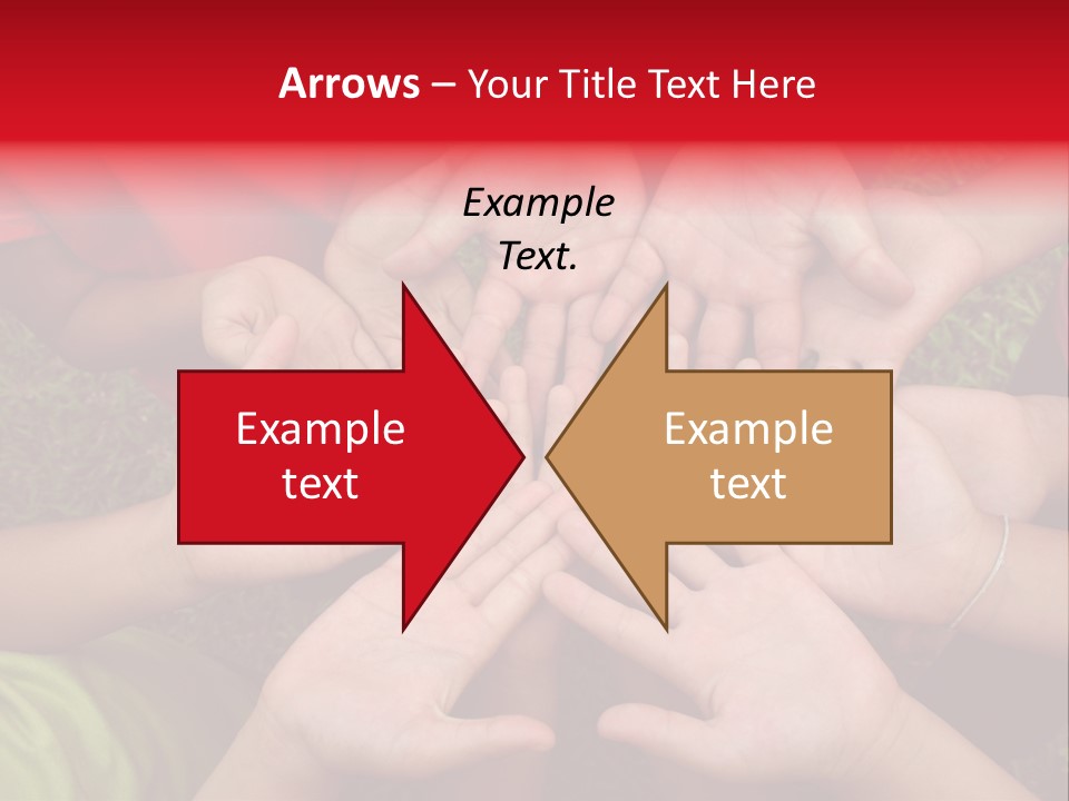 Multicultural Hands PowerPoint Template