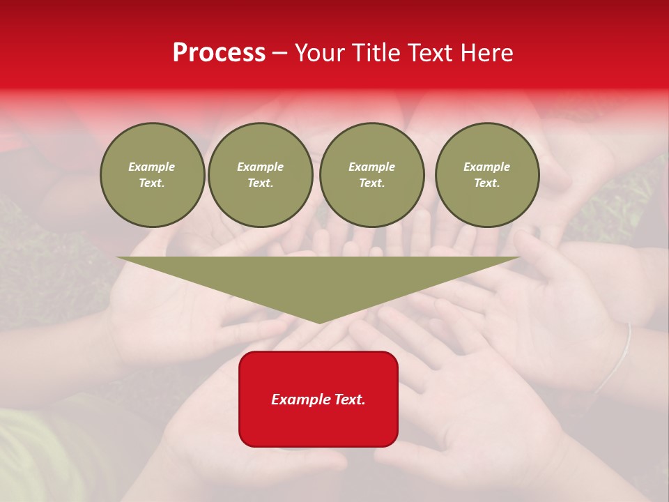 Multicultural Hands PowerPoint Template