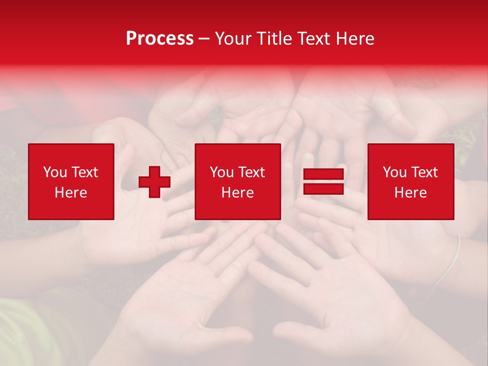 Multicultural Hands PowerPoint Template