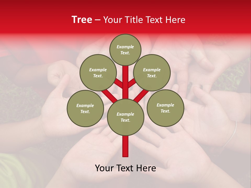 Multicultural Hands PowerPoint Template