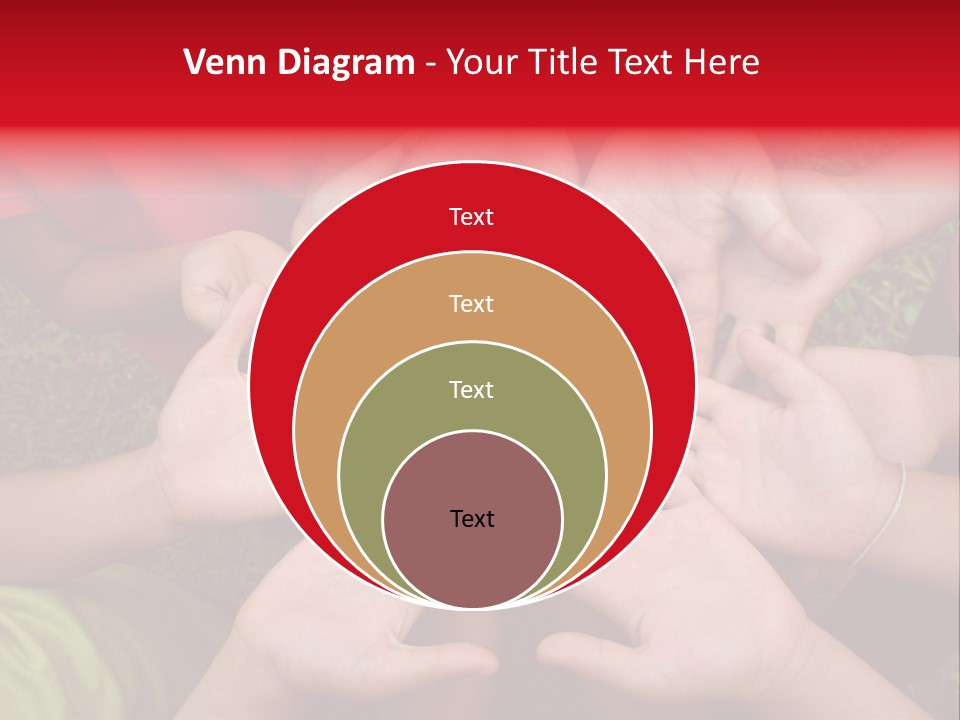 Multicultural Hands PowerPoint Template