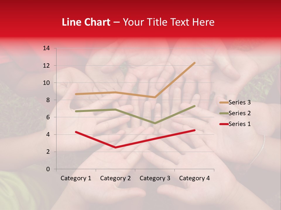 Multicultural Hands PowerPoint Template
