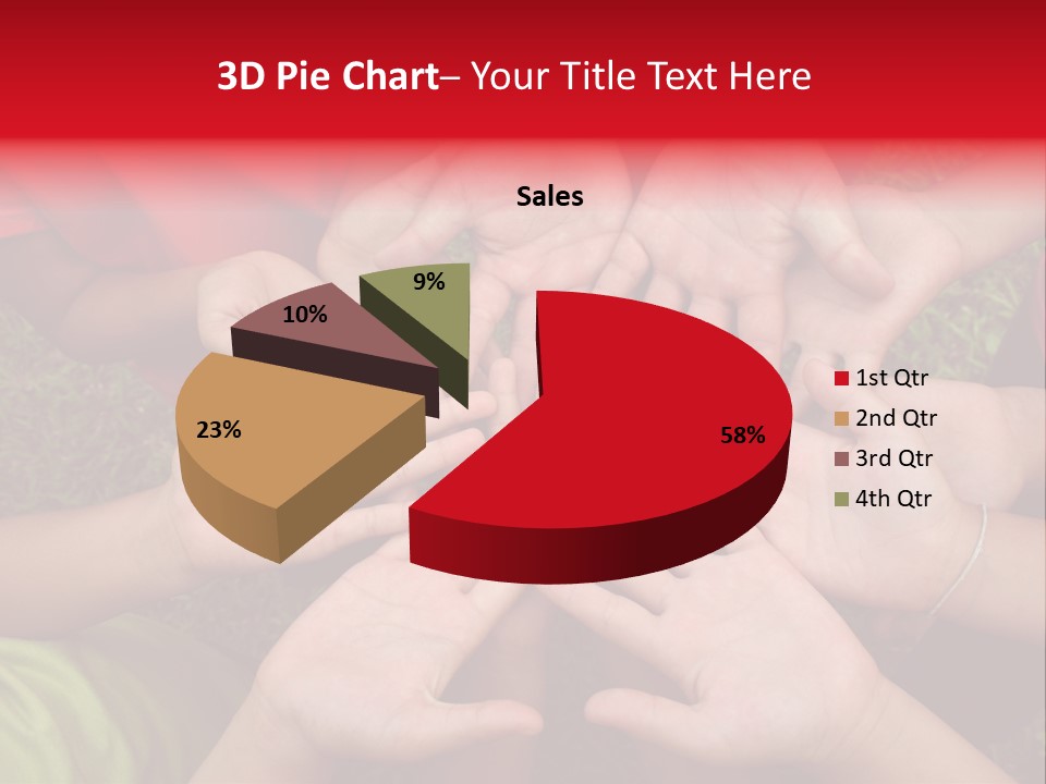 Multicultural Hands PowerPoint Template