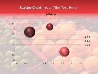 Fruits On A Produce Market PowerPoint Template