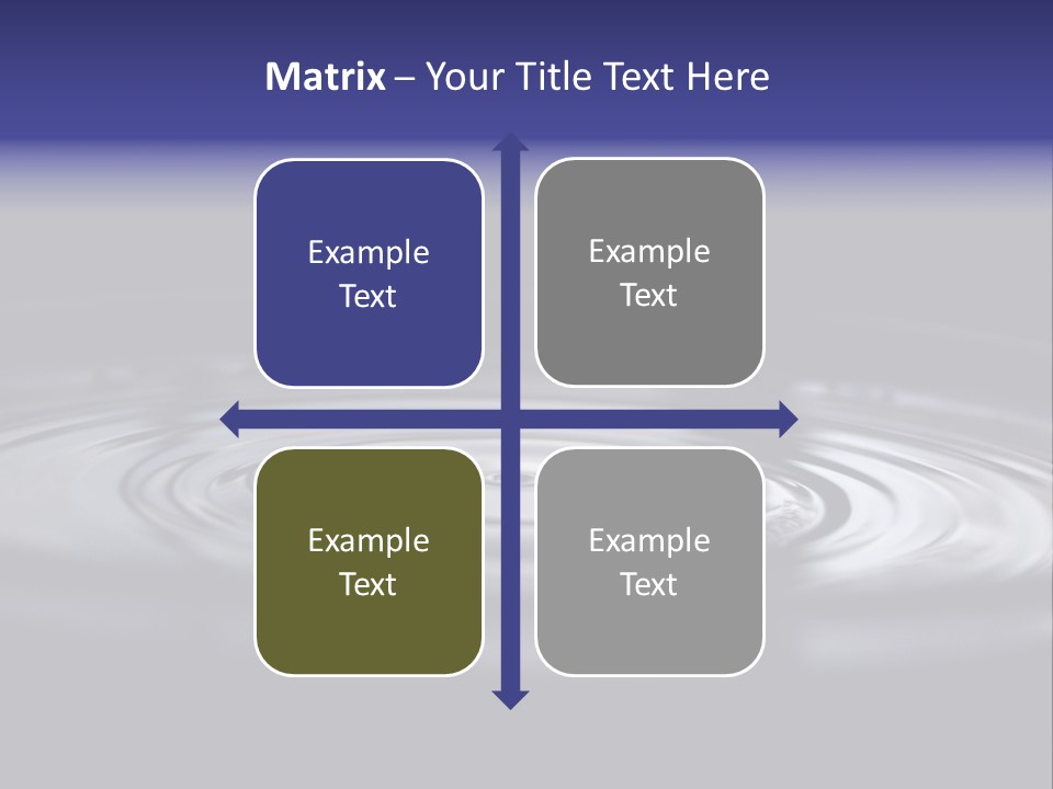 Water Ripple PowerPoint Template