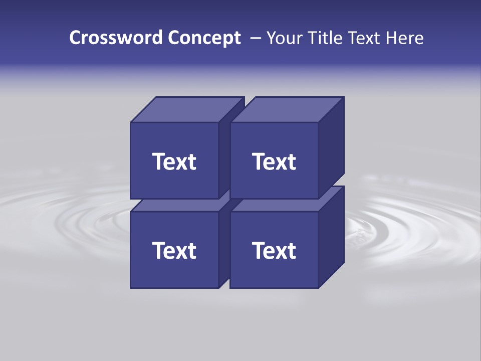 Water Ripple PowerPoint Template