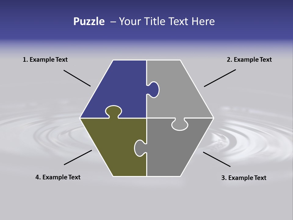 Water Ripple PowerPoint Template