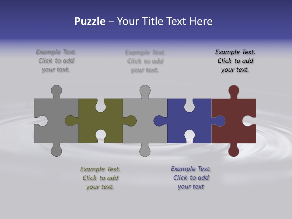 Water Ripple PowerPoint Template