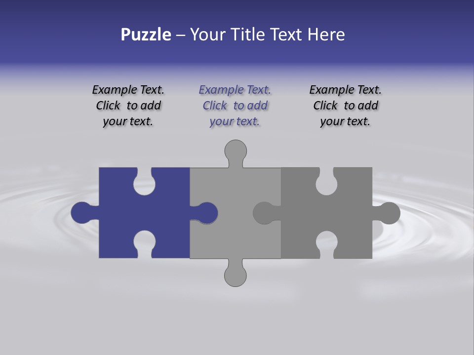 Water Ripple PowerPoint Template