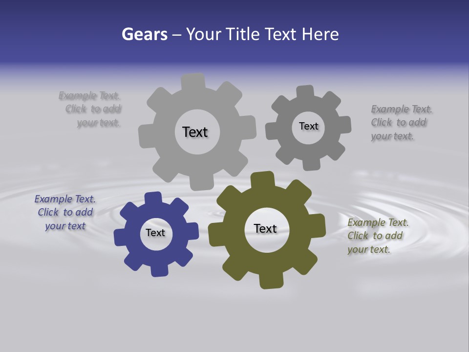 Water Ripple PowerPoint Template