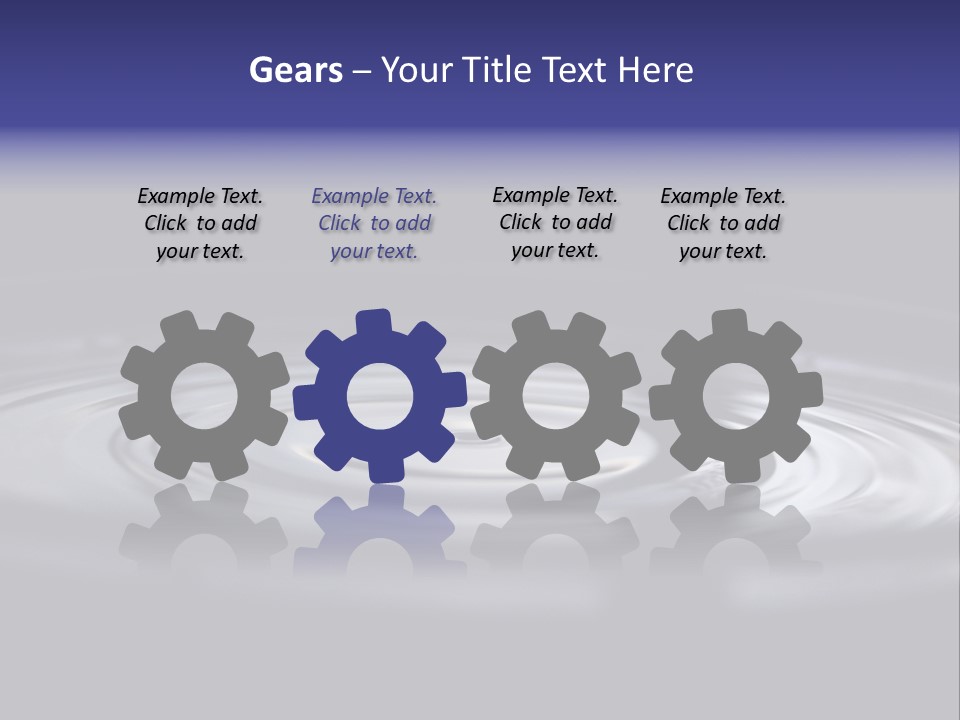 Water Ripple PowerPoint Template