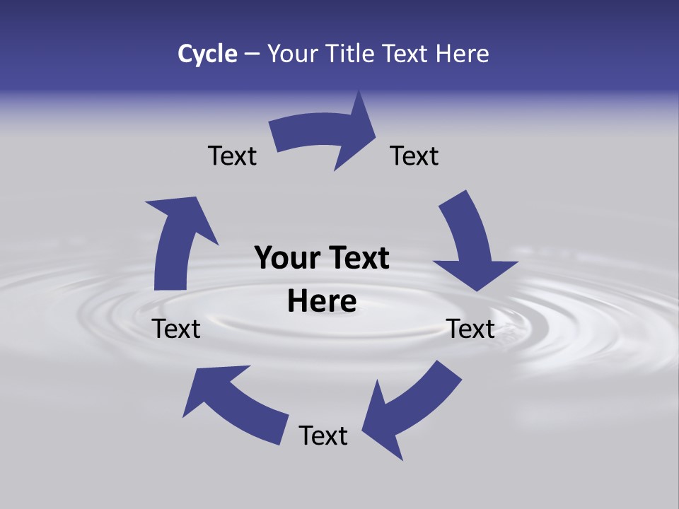 Water Ripple PowerPoint Template