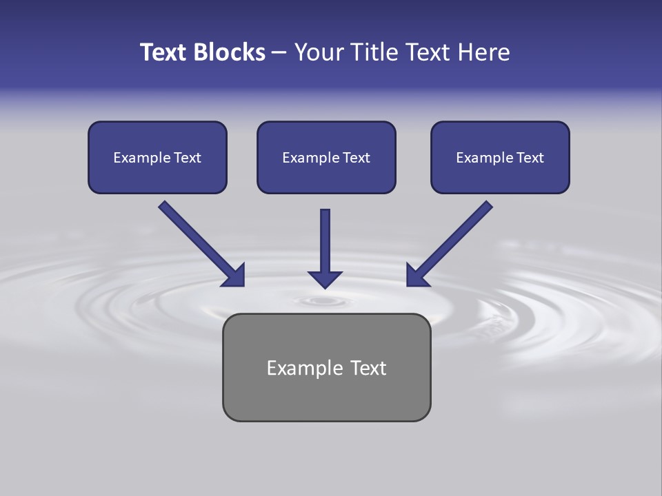 Water Ripple PowerPoint Template