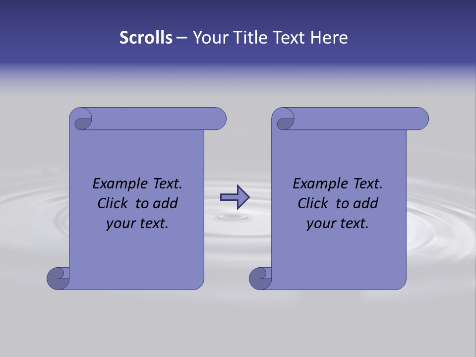 Water Ripple PowerPoint Template