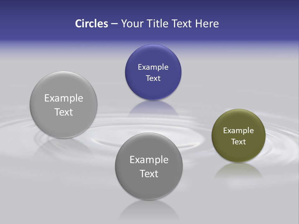 Water Ripple PowerPoint Template