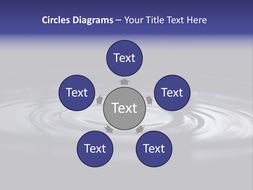 Water Ripple PowerPoint Template