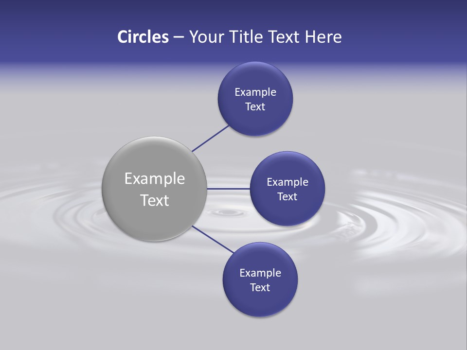 Water Ripple PowerPoint Template