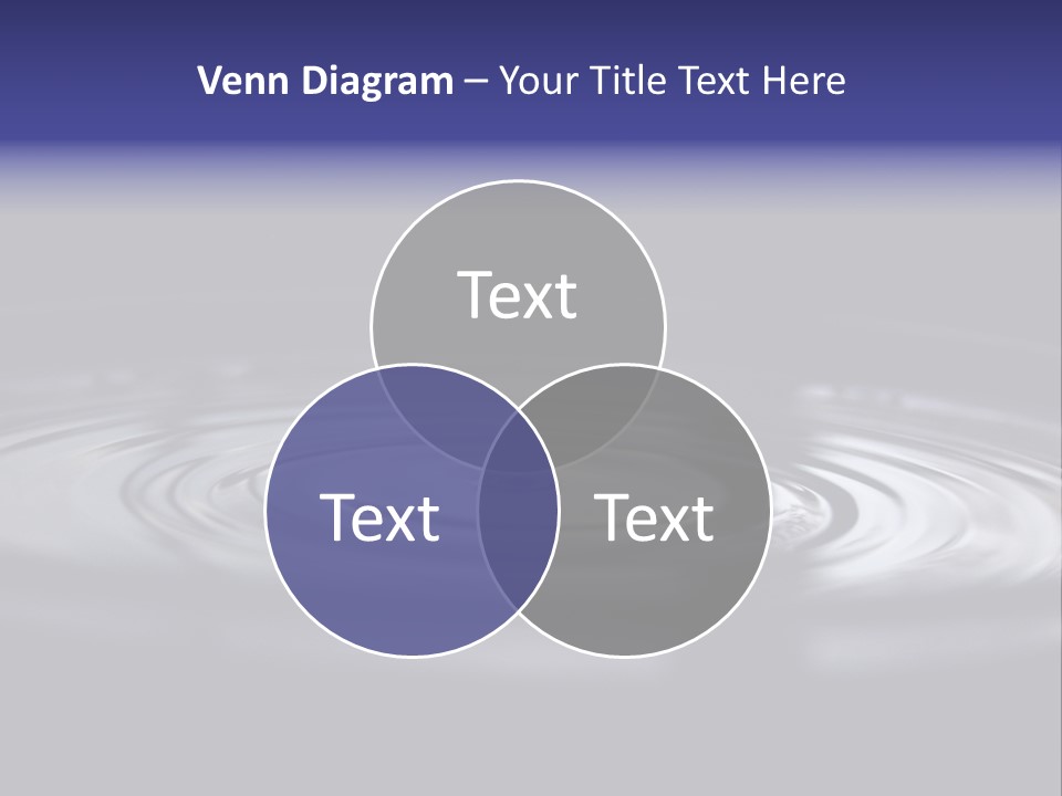Water Ripple PowerPoint Template