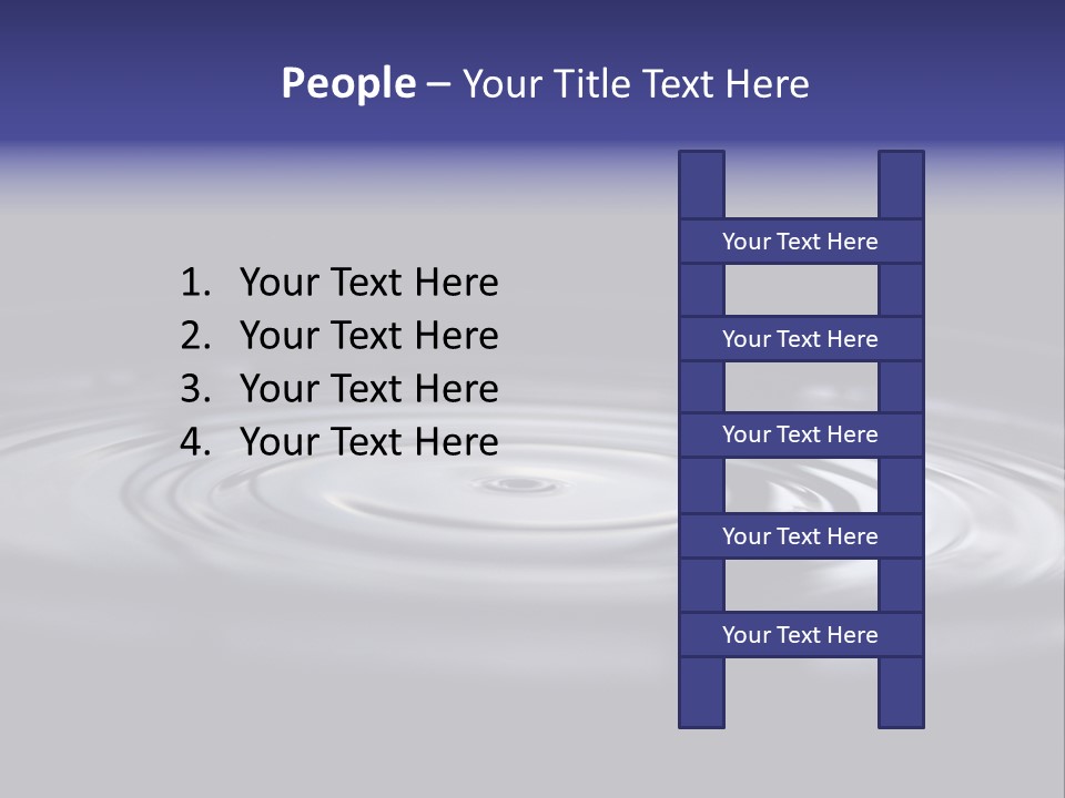 Water Ripple PowerPoint Template