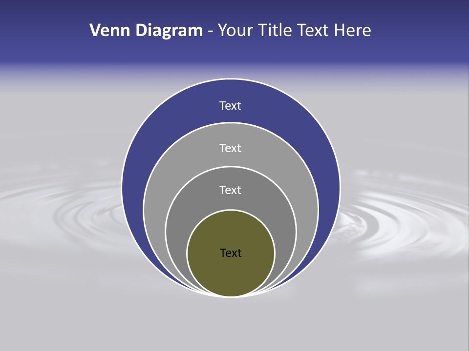 Water Ripple PowerPoint Template