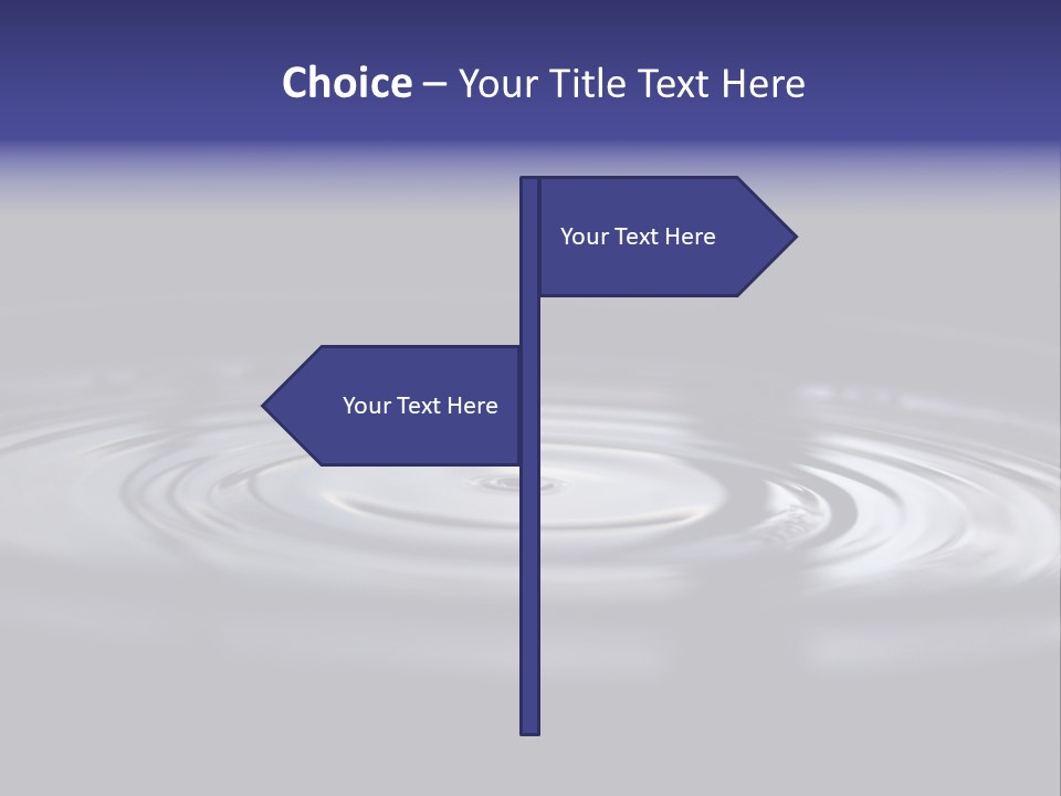 Water Ripple PowerPoint Template