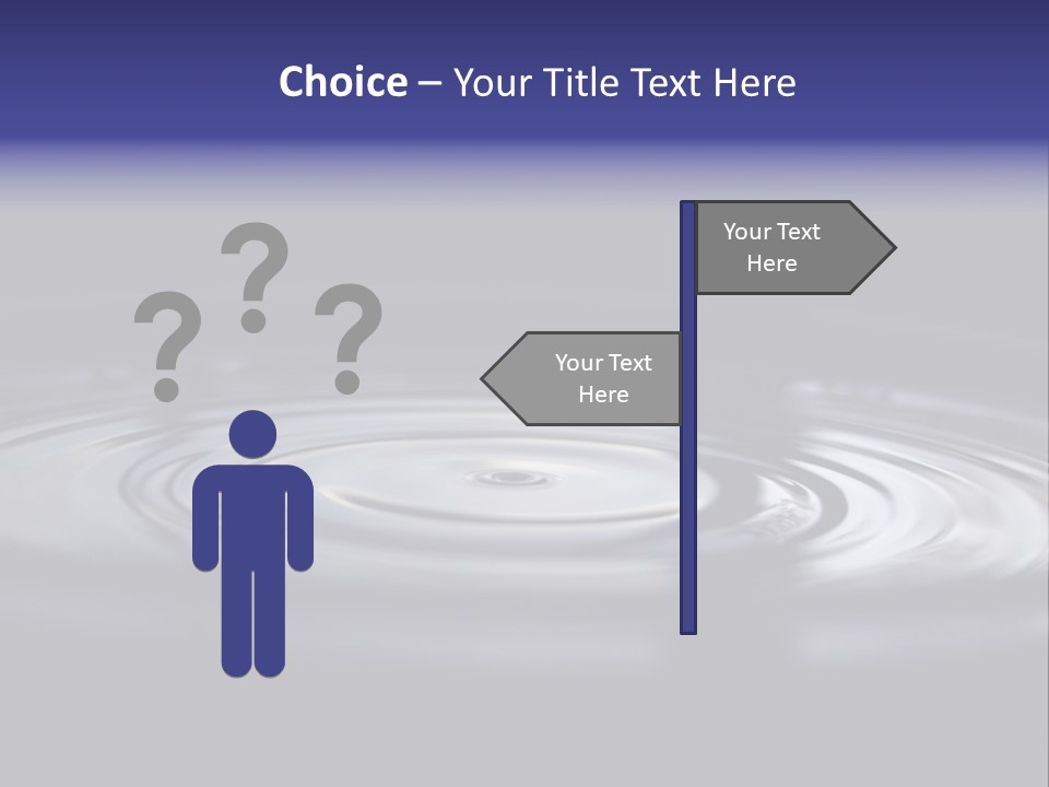 Water Ripple PowerPoint Template