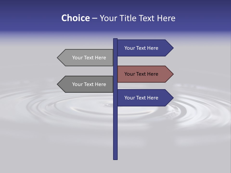 Water Ripple PowerPoint Template