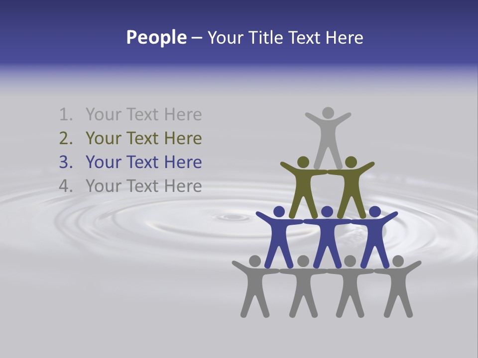 Water Ripple PowerPoint Template