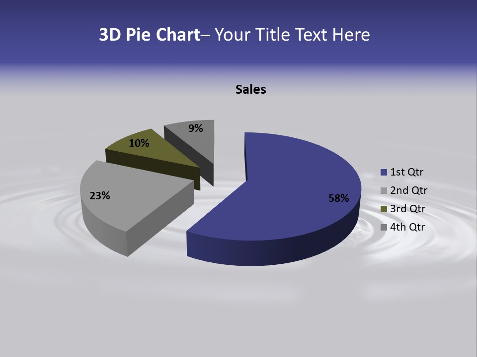 Water Ripple PowerPoint Template